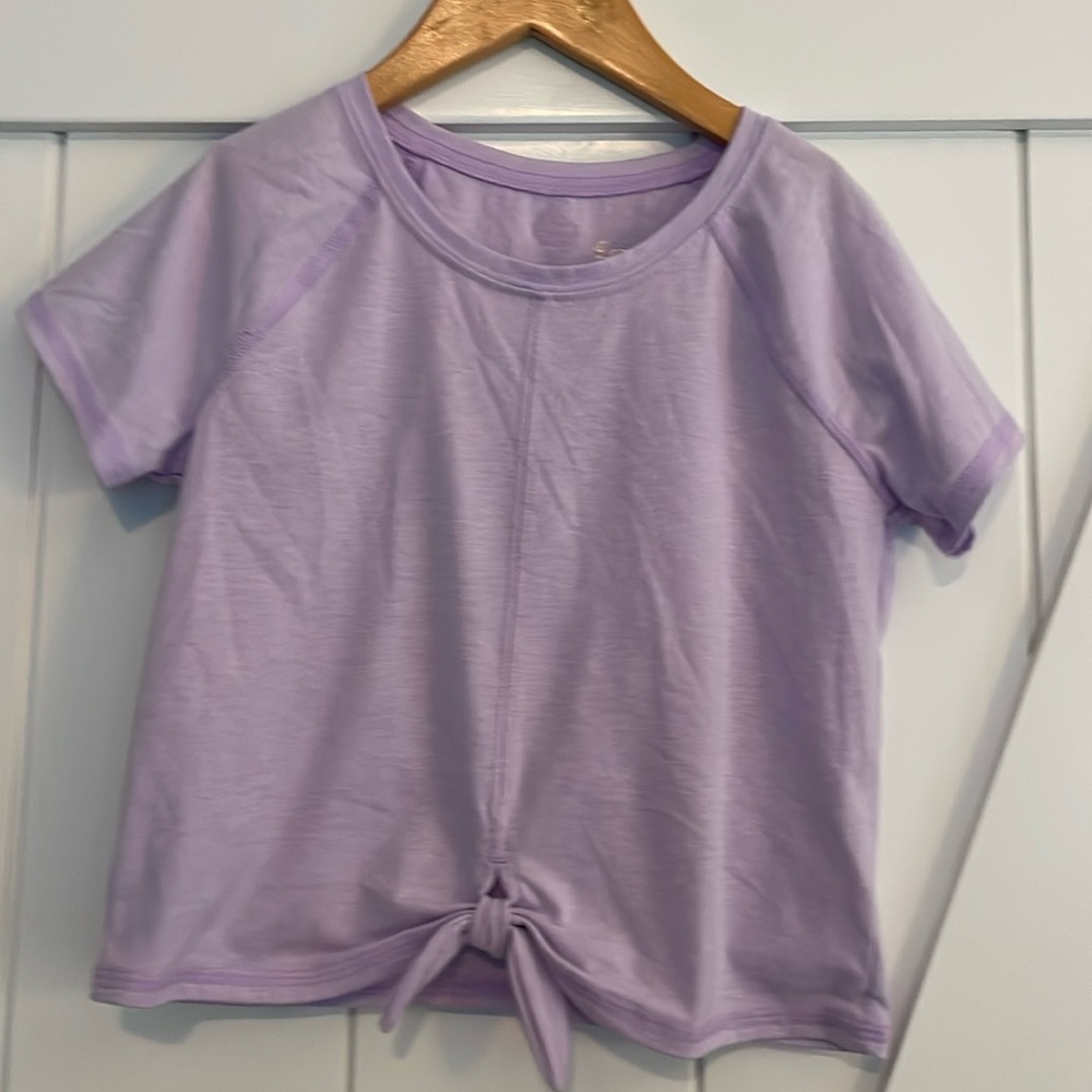 Lilly Pulitzer Mini Kieran Active Tee in Purple Iris